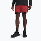 Spodenki do biegania męskie Under Armour Velociti Pro 2IN1 Shorts heritage red/reflective