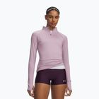 Bluza do biegania damska Under Armour Velociti Half Zip mauve pink/reflective