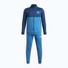 Dres dziecięcy Under Armour Rival Cb Knit Track Suit aegean blue/blackout navy/white