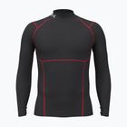 Longsleeve treningowy męski Under Armour Coldgear Elite Comp Mock ultimate black/red/reflective