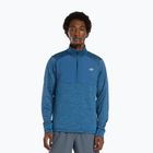 Longsleeve do biegania męski New Balance Athletics Heat Grid 1/2 Zip dark shoreline