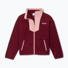 Bluza polarowa dziecięca Columbia Sequoia Grove Full Zip Fleece rich wine/eraser pink