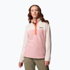 Bluza damska Columbia Benton Springs 1/2 Snap eraser pink/dark stone/tuscan