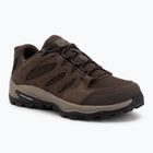 Buty trekkingowe męskie Columbia Redmond IV Low Wp cordovan/tangy orange
