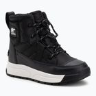 Śniegowce dziecięce Sorel Youth Whitney Mid Wp black/sea salt
