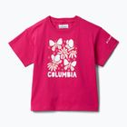Koszulka dziecięca Columbia Mission Lake II SS Graphic guava pink/floral frenzy