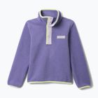Bluza polarowa dziecięca Columbia Halvetia II Half Snap Fleece stormwatch/lavender pearl