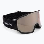 Gogle narciarskie Salomon S/View 3 Access black/flash toric orange