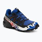 Buty do biegania Salomon Speedcross 6 GTX surf the web/fiery red/white