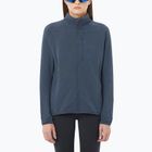 Bluza polarowa damska Salomon Lightwarm Full Zip blue nights