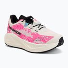 Buty do biegania damskie Salomon Aero Glide 4 GRVL vanilla ice/knockout pink/black