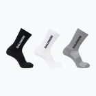 Skarpety Salomon Everyday Lite Crew 3 pack black/white/frost gray