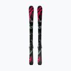 Narty zjazdowe dziecięce Salomon QST Jr Black M + wiązania L6 GW black/neon punch