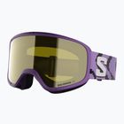 Gogle narciarskie dziecięce Salomon Lumi Acces Jr S1 pansy/flash yellow