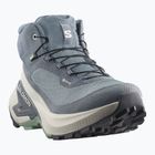 Buty turystyczne damskie Salomon Genesis Mid GTX grisaille/green milieu