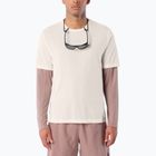 Koszulka do biegania męska Salomon Shakeout Core GFX SS Tee whisper white/pink frosting