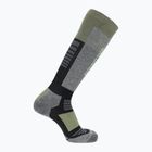 Skarpety narciarskie Salomon S/Blaze black/oil green