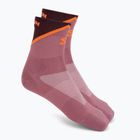 Skarpety Salomon Pulse Ankle dusky orchid/huckleberry/dragon fire