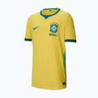 Koszulka piłkarska dziecięca Nike Brazil 2026/27 Match Home canary/light menta/geode teal