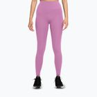 Legginsy damskie Nike Zenvy High-Waisted 7/8 light magenta/white