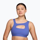 Biustonosz treningowy Nike Zenvy Light-Support Lightly Lined sapphire/white