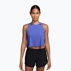 Koszulka do biegania damska Nike AeroSwift Dri-Fit ADV Cropped Tank Top off sapphiree/black