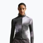 Bluza do biegania damska Nike Swift Dri-Fit Full Zip Mid-Layer dark smoke grey/light smoke grey