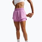 Spodenki do biegania męskie Nike One Dri-FIT 2IN1 light magenta/white