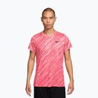 Koszulka tenisowa męska Nike Court Dri-Fit Victory Print pink foam/black