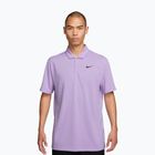 Koszulka tenisowa męska Nike Court Dri-Fit Polo Solid violet mist/black