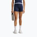 Spodenki damskie Nike One High Waisted Biker 5" midnight navy/hydrogen blue/white