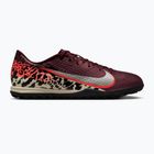 Buty piłkarskie męskie Nike United Mercurial Vapor 16 Academy TF burgundy crush/metallic silver