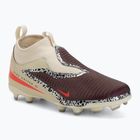 Buty piłkarskie dziecięce Nike United Jr. Phantom 6 High Academy MG burgundy crush/fossil/university red