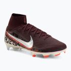 Buty piłkarskie męskie Nike United Superfly 10 Elite burgundy crush/university red/fossil/metal silver