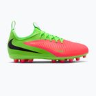 Buty piłkarskie dziecięce Nike Jr. Phantom 6 Academy Erling Haaland AG hot punch/green strike/black