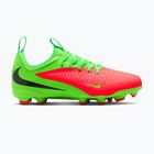 Buty piłkarskie dziecięce Nike Jr. Phantom 6 Low Academy Erling Haaland FG hot punch/green strike/black