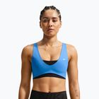 Biustonosz treningowy Nike Pro Sculpt Medium Support light photo blue/black/white