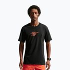 Koszulka do biegania męska Nike AeroSwift Dri-Fit black/bright crimson