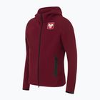 Bluza piłkarska męska Nike Tech Fleece Poland Full Zip Hoodie team red