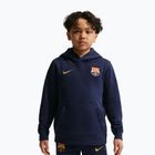Bluza dziecięca Nike FC Barcelona Club blackened blue/mineral yellow