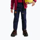 Spodnie piłkarskie dziecięce Nike FC Barcelona Tech Woven blackened blue/black/mineral yellow