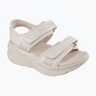 Sandały damskie SKECHERS D'Lux Walker Adored Days beige