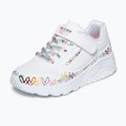 Buty dziecięce SKECHERS Uno Lite Heart Craze white/multi