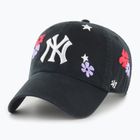 Czapka z daszkiem 47 Brand MLB New York Yankees Flora CLEAN UP black