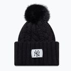 Czapka zimowa damska New Era Cable Wide New York Yankees black