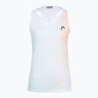 Koszulka tenisowa damska HEAD Agility Tank Top apricot/print vision