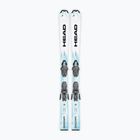 Narty zjazdowe dziecięce HEAD Supershape JRS + wiązania Jrs 7.5 GW CA white/blue