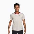 Koszulka męska Nike Court Advantage light bone/tough red/black
