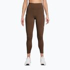 Legginsy treningowe damskie Nike One High-Waisted 7/8 cacao wow/white