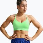 Biustonosz treningowy Nike Indy Light Support illusion green